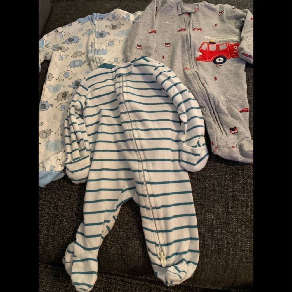 Baby Sleepers - Lot of 3. All newborn. 0 - 3 months.